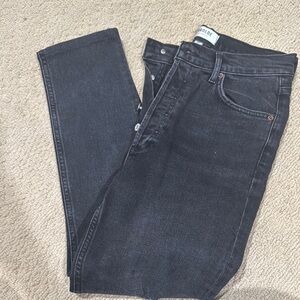 Agolde Black Slim Jeans Classic Style